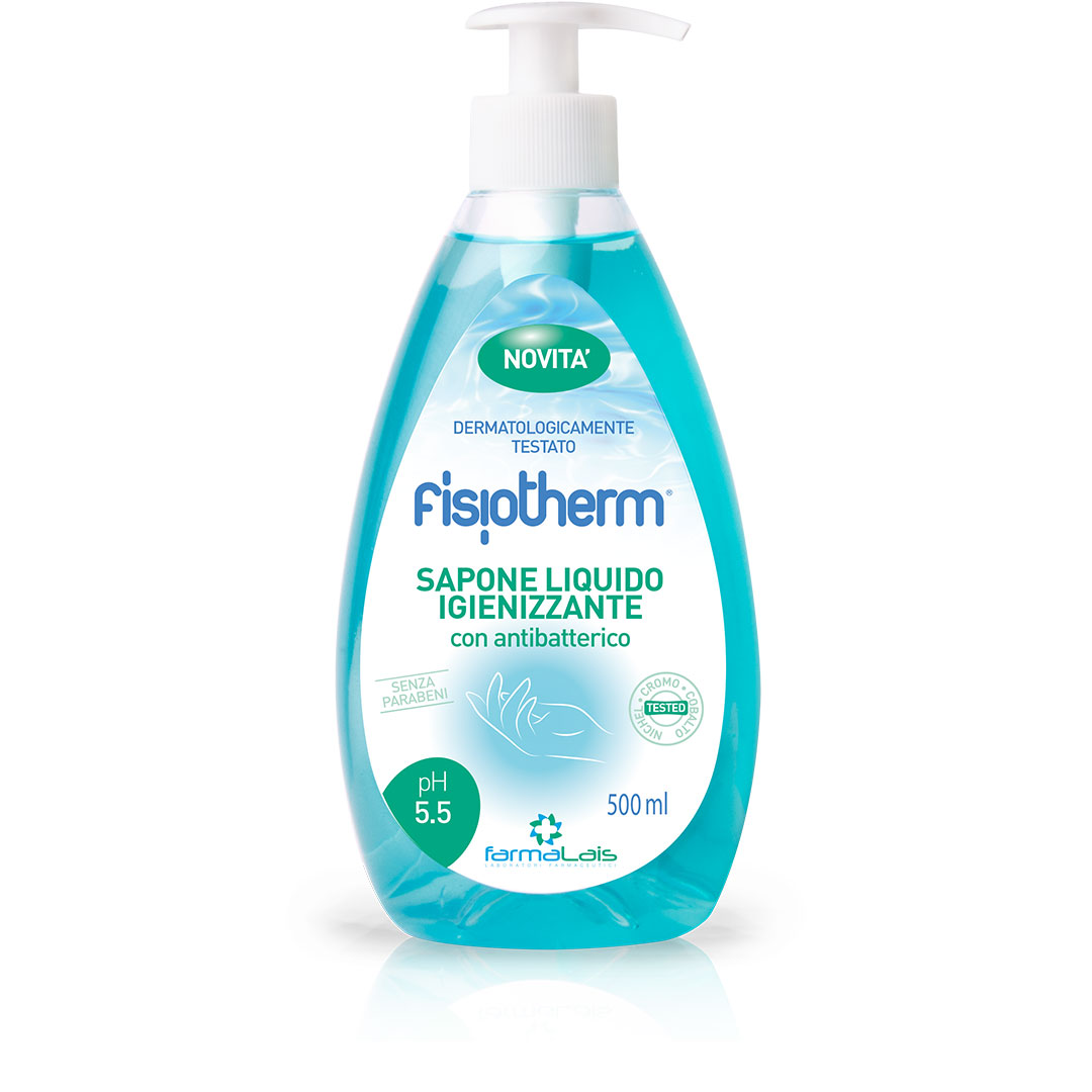 Fisiotherm Sapone Liquido Igienizzante Mani 500 ml – Farmalais