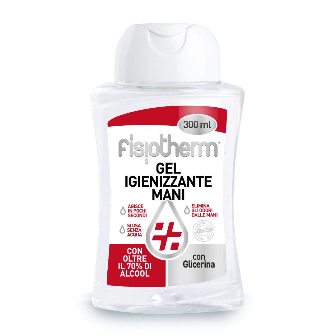 Fisiotherm Gel Igienizzante Mani 300 ml con oltre il 70% di Alcool –  Farmalais